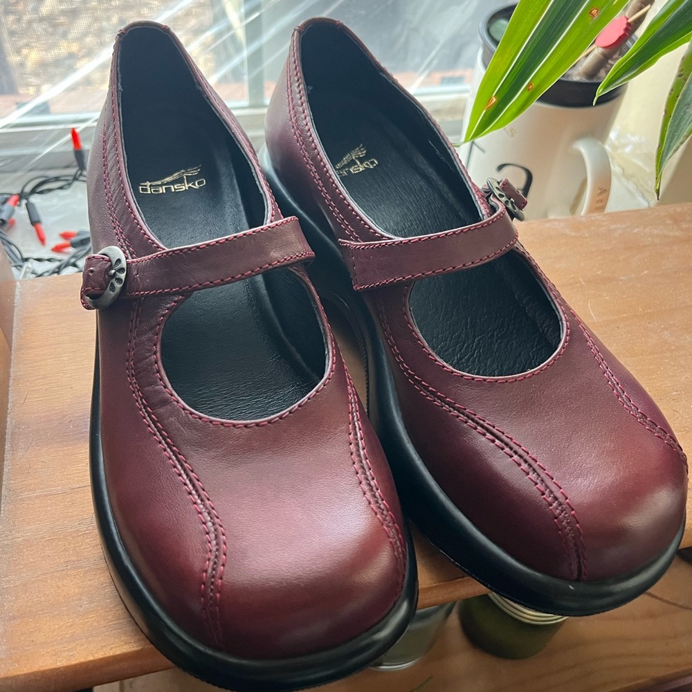 Dansko Chunky Heeled Mary Jane